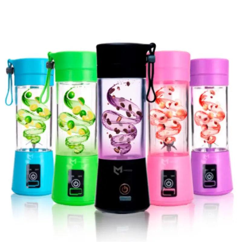 Mini Liquidificador Portátil Shake Usb 6 Laminas Recarregavel