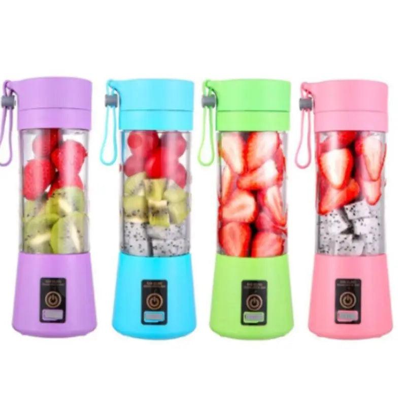 Mini Liquidificador Portátil Shake Usb 6 Laminas Recarregavel