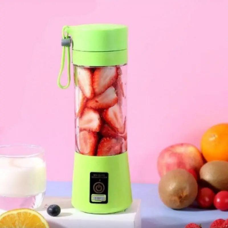 Mini Liquidificador Portátil Shake Usb 6 Laminas Recarregavel